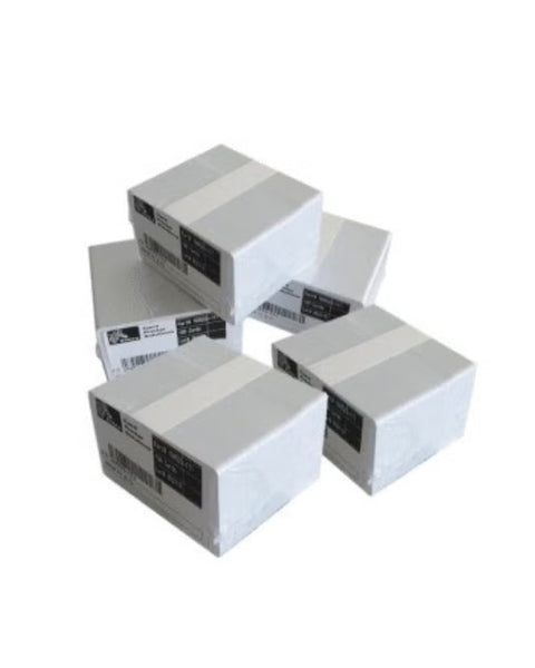Zebra PVC ID Cards P/N 104523-111 - 500 Cards Pack for Card Printers