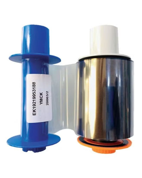 Fargo Ribbon 084051 - YMCK Full-Color Ribbon for High-Quality Card Printing