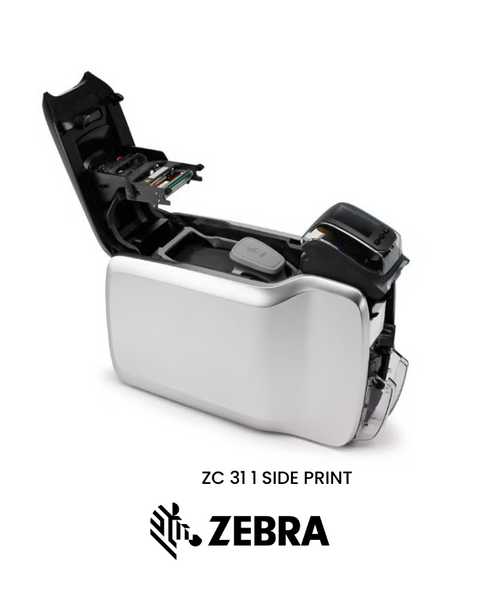 طابعة بطاقات Zebra ZC32 - طابعة بطاقات هوية ثنائية الجوانب للاستخدام المهني