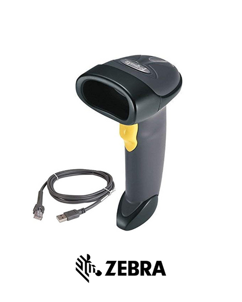 ماسح الباركود Zebra LS-2208 - ماسح ضوئي سلكي محمول موثوق به للمسح السريع والدقيق