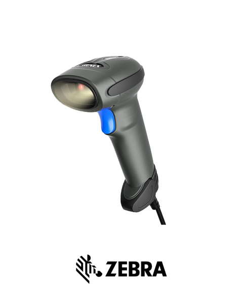 ماسح الباركود Zebra LS-2208 - ماسح ضوئي سلكي محمول موثوق به للمسح السريع والدقيق
