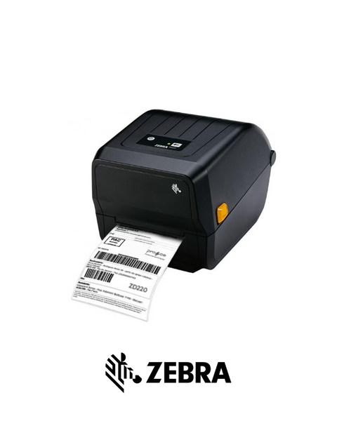 طابعة الباركود Zebra ZD220T - طابعة ملصقات نقل حراري بأسعار معقولة
