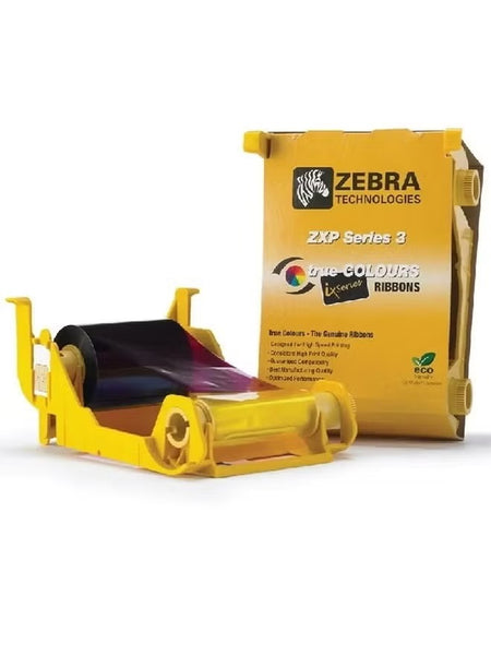 Zebra Ribbon PN 800033-840 - YMCKO Color Ribbon for ZXP Series 3 Printers (200 Prints)