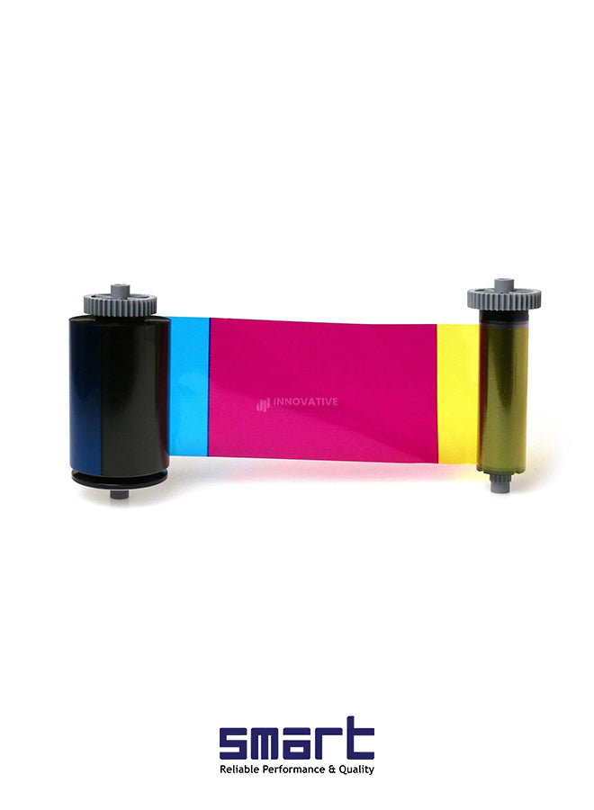 Smart Ribbon Color IDP-250/PRT 653779 - YMCKO, 250 Prints for Professional Card Printing