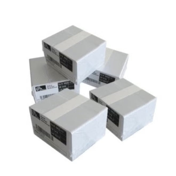Zebra PVC ID Cards P/N 104523-111 - 500 Cards Pack for Card Printers
