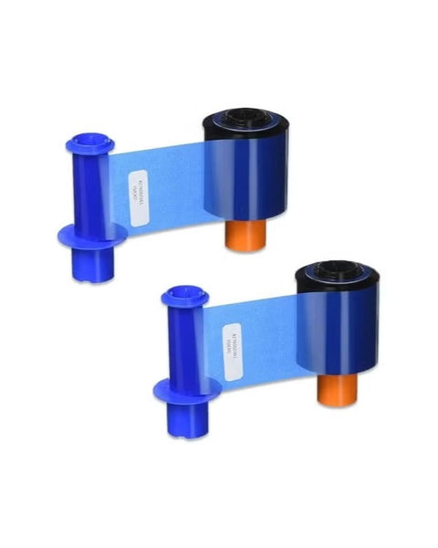Fargo Ribbon 045200 - YMCKO Color Ribbon for DTC4500 Printers, 500 Images