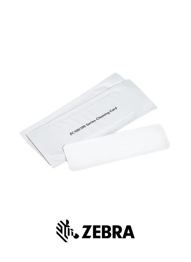 Zebra ZC100/300 Cleaning Card 10599-311 - Printer Maintenance Supplies