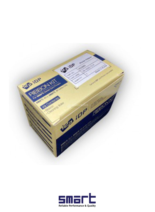 طقم الشريط الذكي IDP/PRT-659383 - شريط أسود لطابعات بطاقات IDP