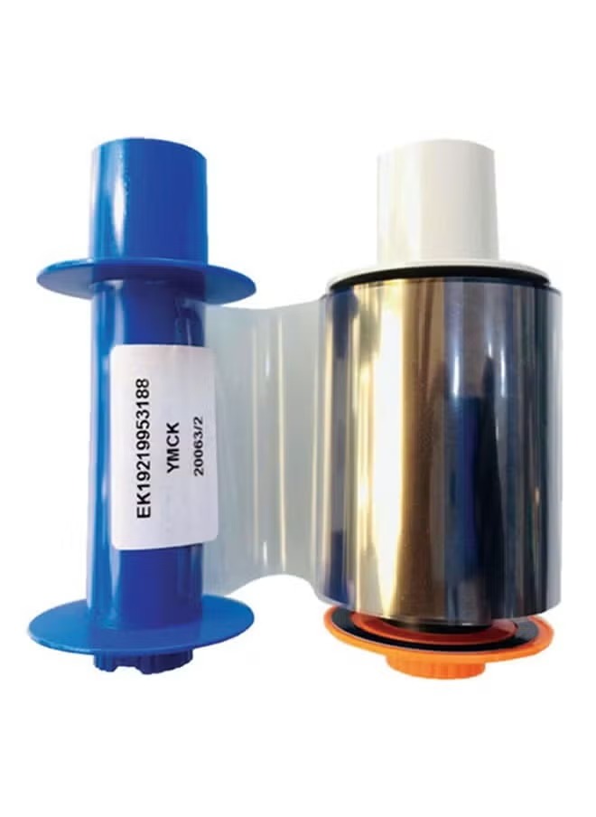 Fargo Ribbon 084051 - YMCK Full-Color Ribbon for High-Quality Card Printing
