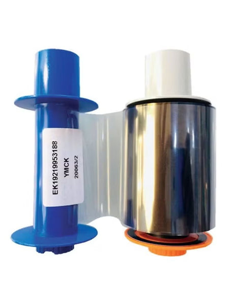 Fargo Ribbon 084051 - YMCK Full-Color Ribbon for High-Quality Card Printing