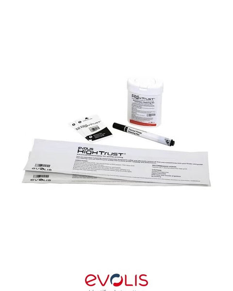 Evolis Advanced Cleaning Kit ACL002 - Complete Maintenance for Card Printers