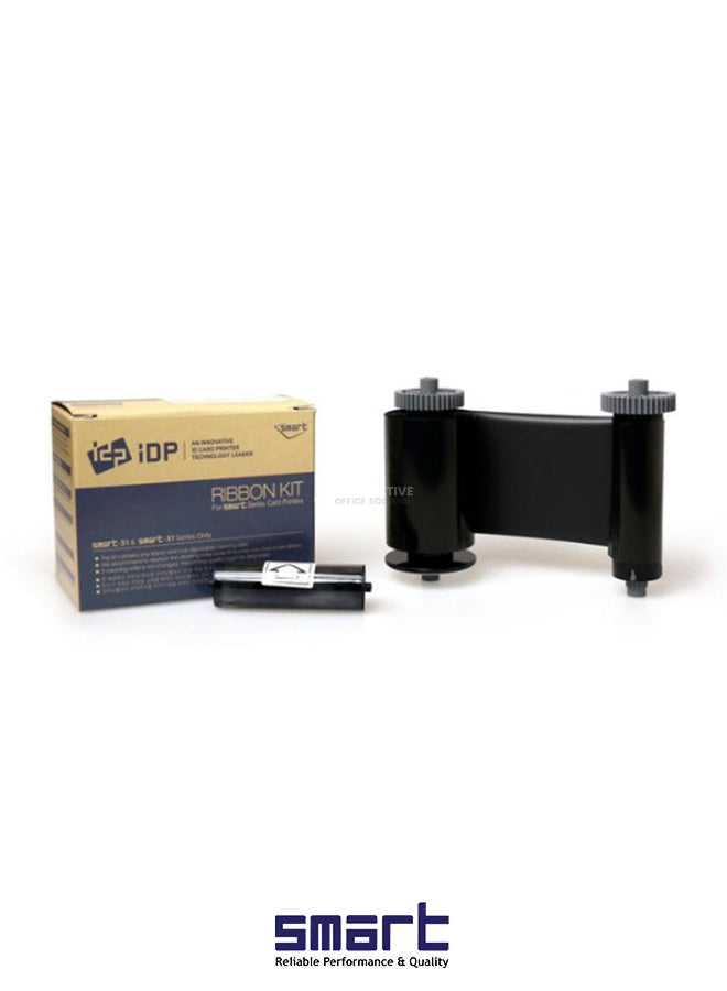طقم الشريط الذكي IDP/PRT-659383 - شريط أسود لطابعات بطاقات IDP