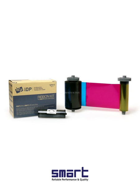 Smart Ribbon Color IDP-250/PRT 653779 - YMCKO, 250 Prints for Professional Card Printing