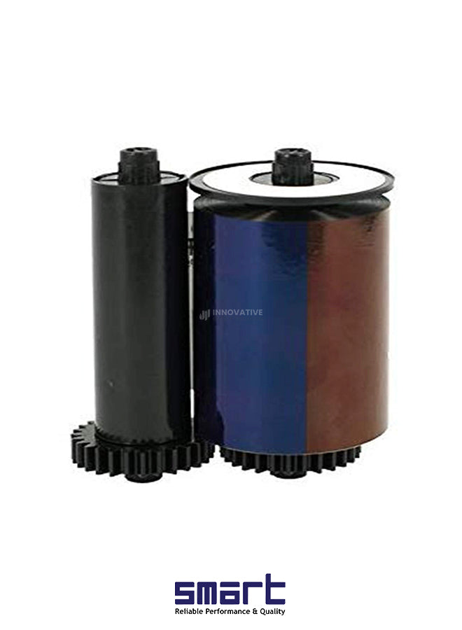 Smart Ribbon Kit IDP/PRT-650634 - YMCKO Color Ribbon for Smart 30s & 50s Printers (New 653775)"