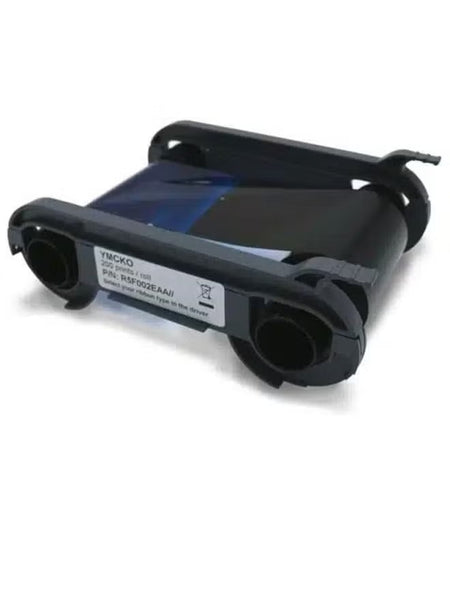 Evolis Ribbon Color R5F002EAA - YMCKO, 200 Prints for High-Quality Card Printing