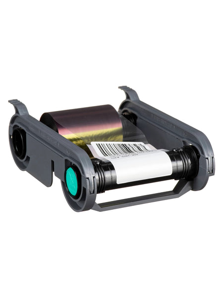 شريط Evolis R5F202M100 - YMCKO، 200 نسخة مطبوعة لطابعة بطاقات Primacy 2