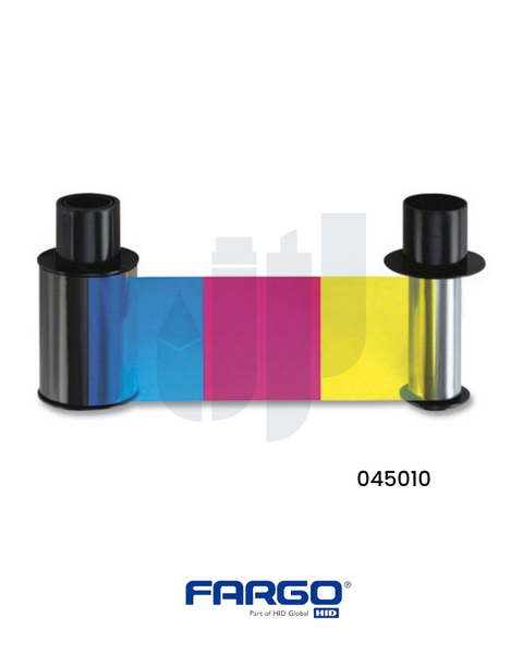 Fargo Ribbon DTC1000 Color 045010 - YMCKO Full-Color Ribbon for ID Card Printing