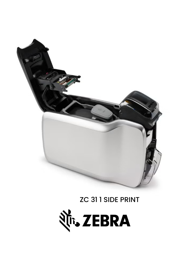 طابعة بطاقات Zebra ZC32 - طابعة بطاقات هوية ثنائية الجوانب للاستخدام المهني