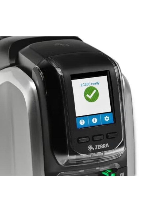 طابعة بطاقات Zebra ZC32 - طابعة بطاقات هوية ثنائية الجوانب للاستخدام المهني