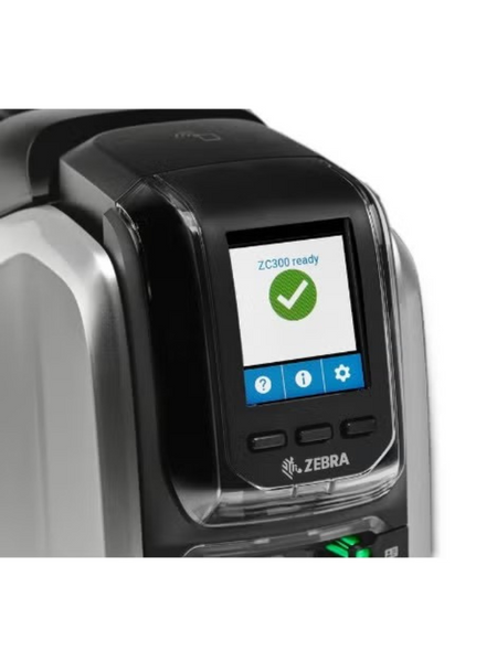 طابعة بطاقات Zebra ZC32 - طابعة بطاقات هوية ثنائية الجوانب للاستخدام المهني