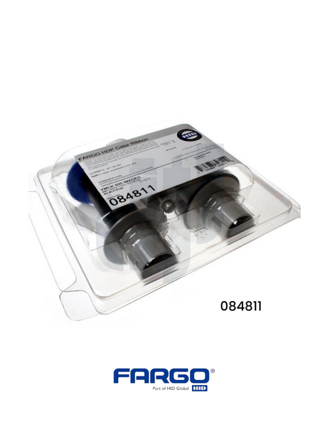 Fargo Ribbon 084811 - YMCK Full-Color Ribbon for High-Quality Card Printing