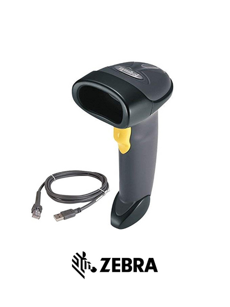 Zebra LS-2208 Barcode Scanner - Reliable Wired Handheld Scanner for Fast & Accurate Scanning