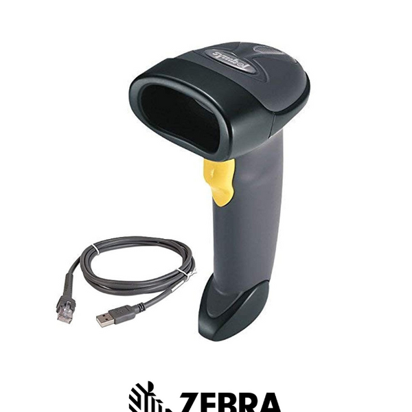 Zebra LS-2208 Barcode Scanner - Reliable Wired Handheld Scanner for Fast & Accurate Scanning