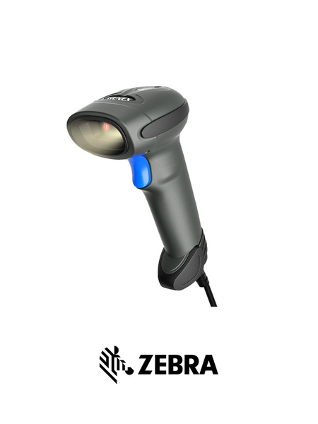 Zebra LS-2208 Barcode Scanner - Reliable Wired Handheld Scanner for Fast & Accurate Scanning