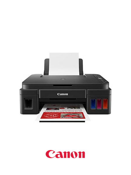 طابعة Canon G3410 - طابعة لاسلكية متعددة الإمكانات مزودة بخزان حبر عالي الإنتاجية