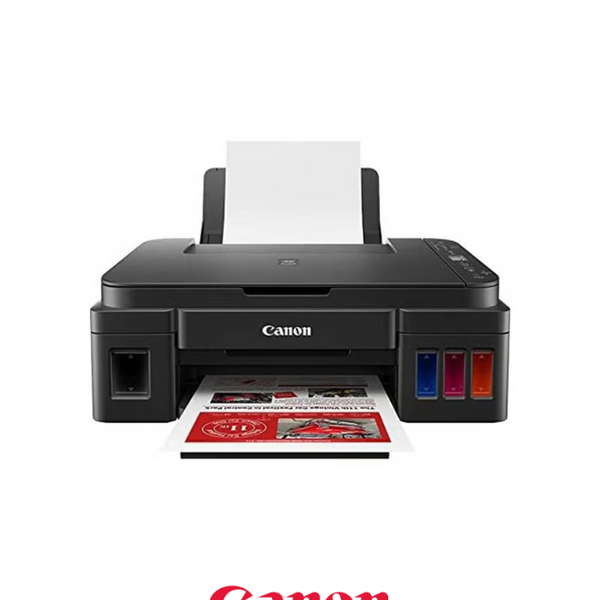 طابعة Canon G3410 - طابعة لاسلكية متعددة الإمكانات مزودة بخزان حبر عالي الإنتاجية