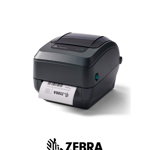 طابعة الباركود Zebra GK420T - طابعة ملصقات النقل الحراري للطباعة الفعالة
