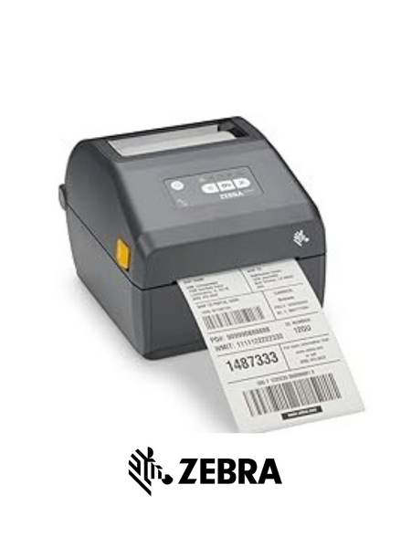 طابعة الباركود Zebra ZD421T - طابعة ملصقات نقل حراري متقدمة للشركات