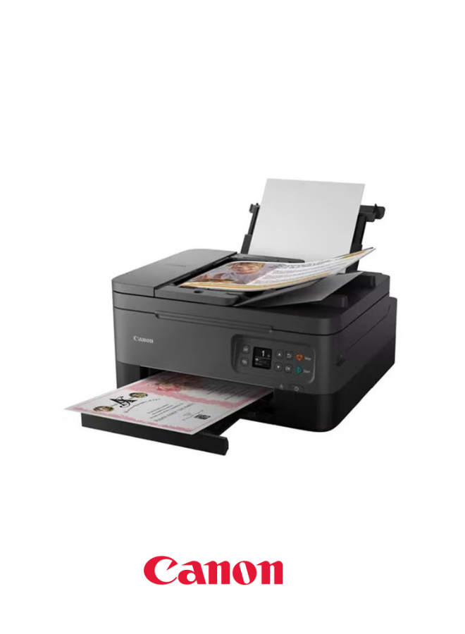 طابعة Canon PIXMA TS7440A - طابعة لاسلكية للطباعة والمسح الضوئي والنسخ الكل في واحد