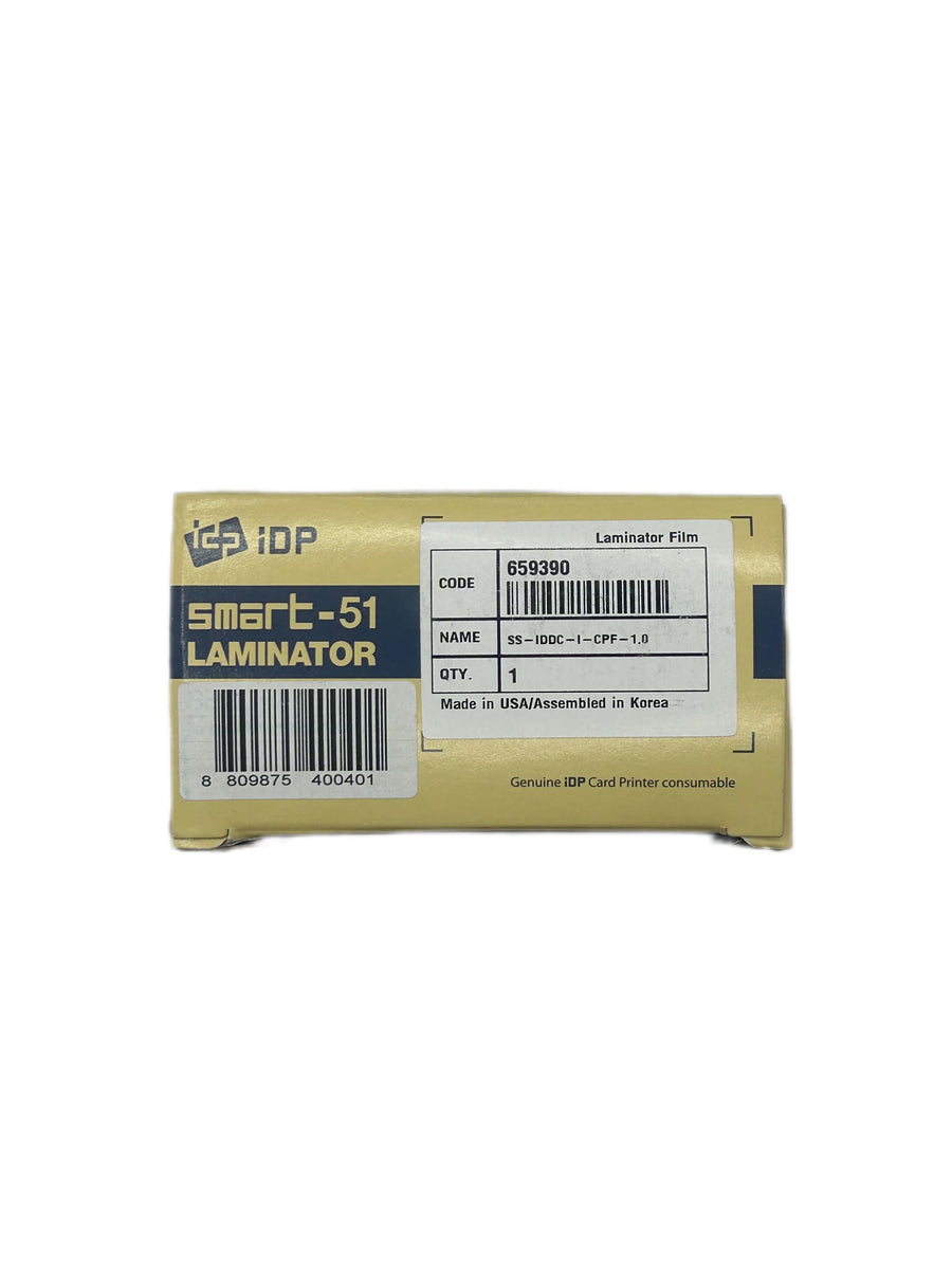 IDP Smart 51L Clear Laminate Film – 250 Cards for Durable ID Protection