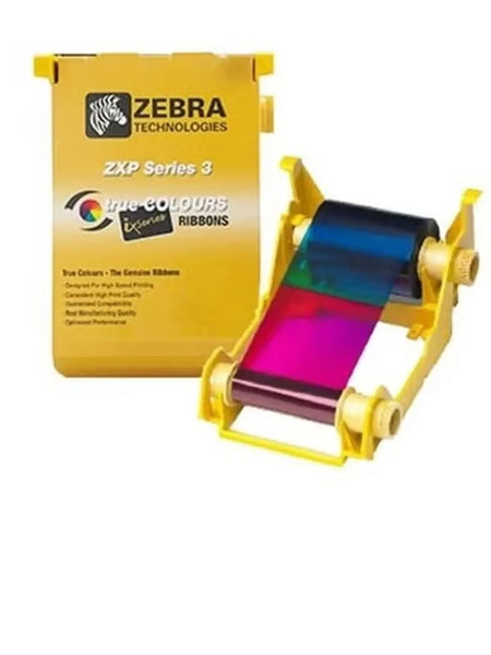 Zebra Ribbon PN 800033-840 - YMCKO Color Ribbon for ZXP Series 3 Printers (200 Prints)