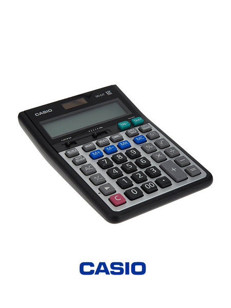Casio DS-2JT-W-DH Desktop Calculator – Heavy-Duty, Dual Power, Large Display